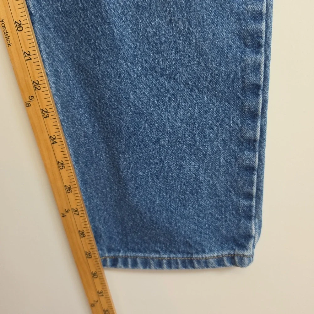 Carhartt Relaxed Fit Jeans Men's Size 35x30 Blue Straight Leg